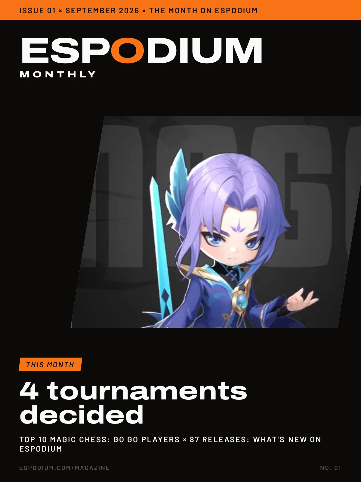 ESPODIUM Monthly, September 2026